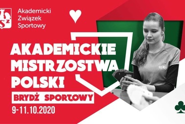 Akademickie Mistrzostwa Polski w Brydżu Sportowym (9-11.10.2020)
