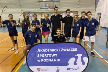 4.12.2021 - Akademickie Mistrzostwa Poznania i Wielkopolski w badmintonie (I rzut)