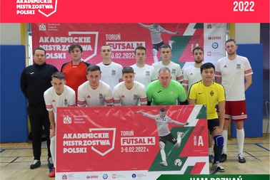 Akademickie Mistrzostwa Polski w Futsalu Mężczyzn (04-06.02.2022) - Półfinał A